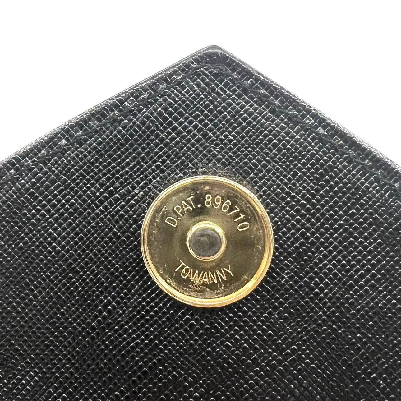 Yves Saint Laurent Hand bag Leather Vintage Black Authentic