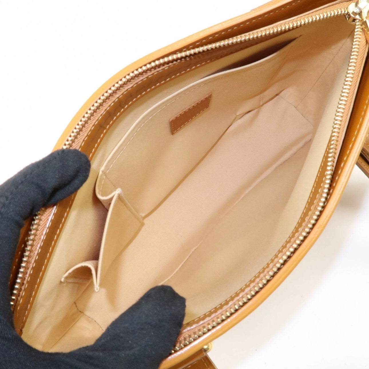 Louis Vuitton Monogram Mini Lucille PM Hand Bag Beige