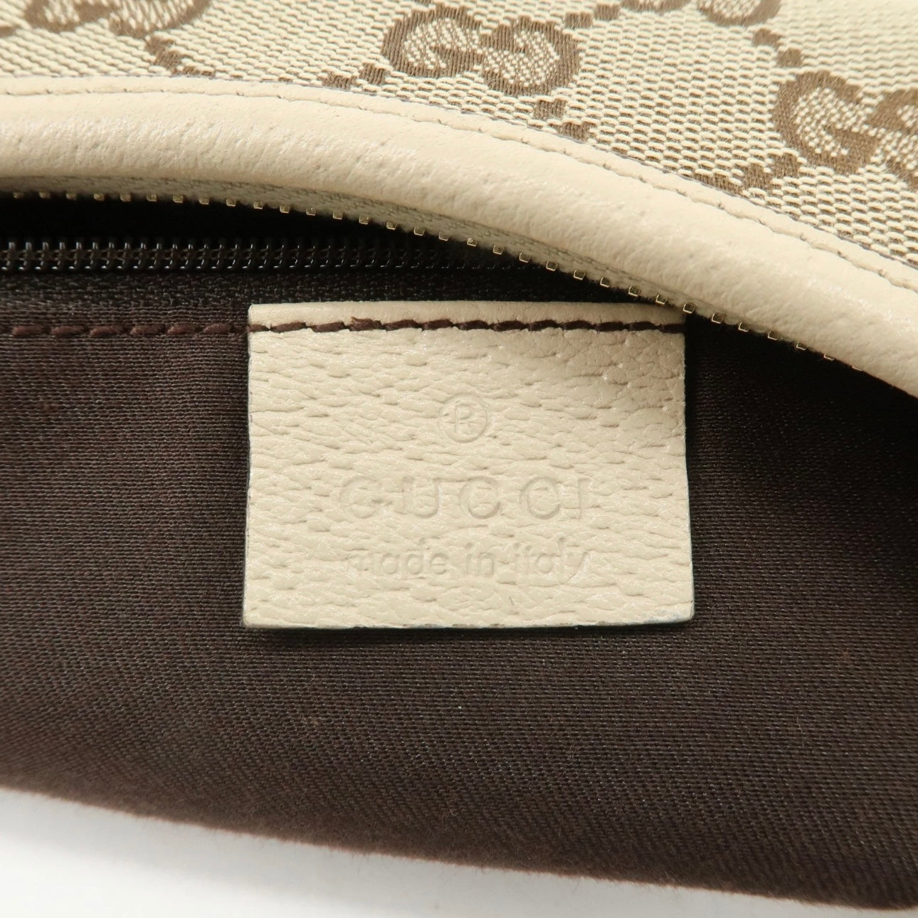 Gucci Abbey Shoulder Bag - Beige, Canvas