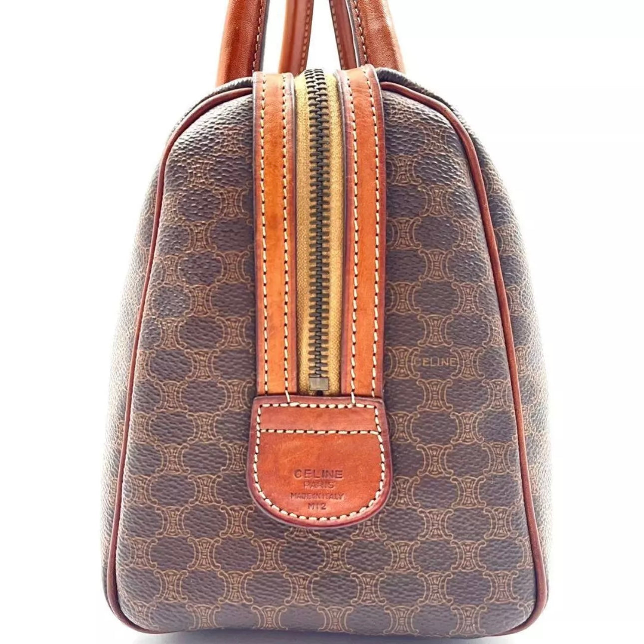 Macadam Pattern 2way Mini Boston Bag