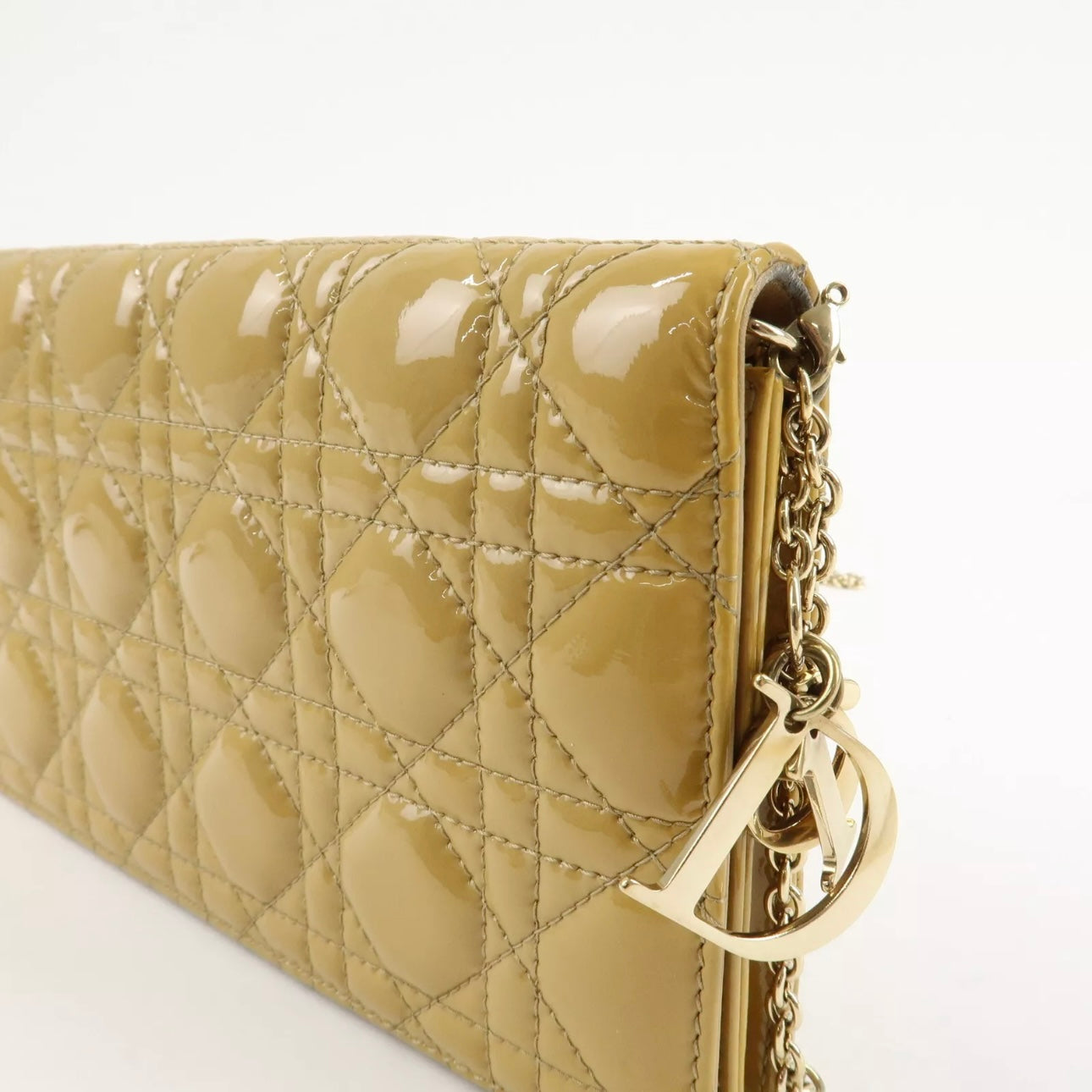 Christian Dior Leather Chain Shoulder Bag