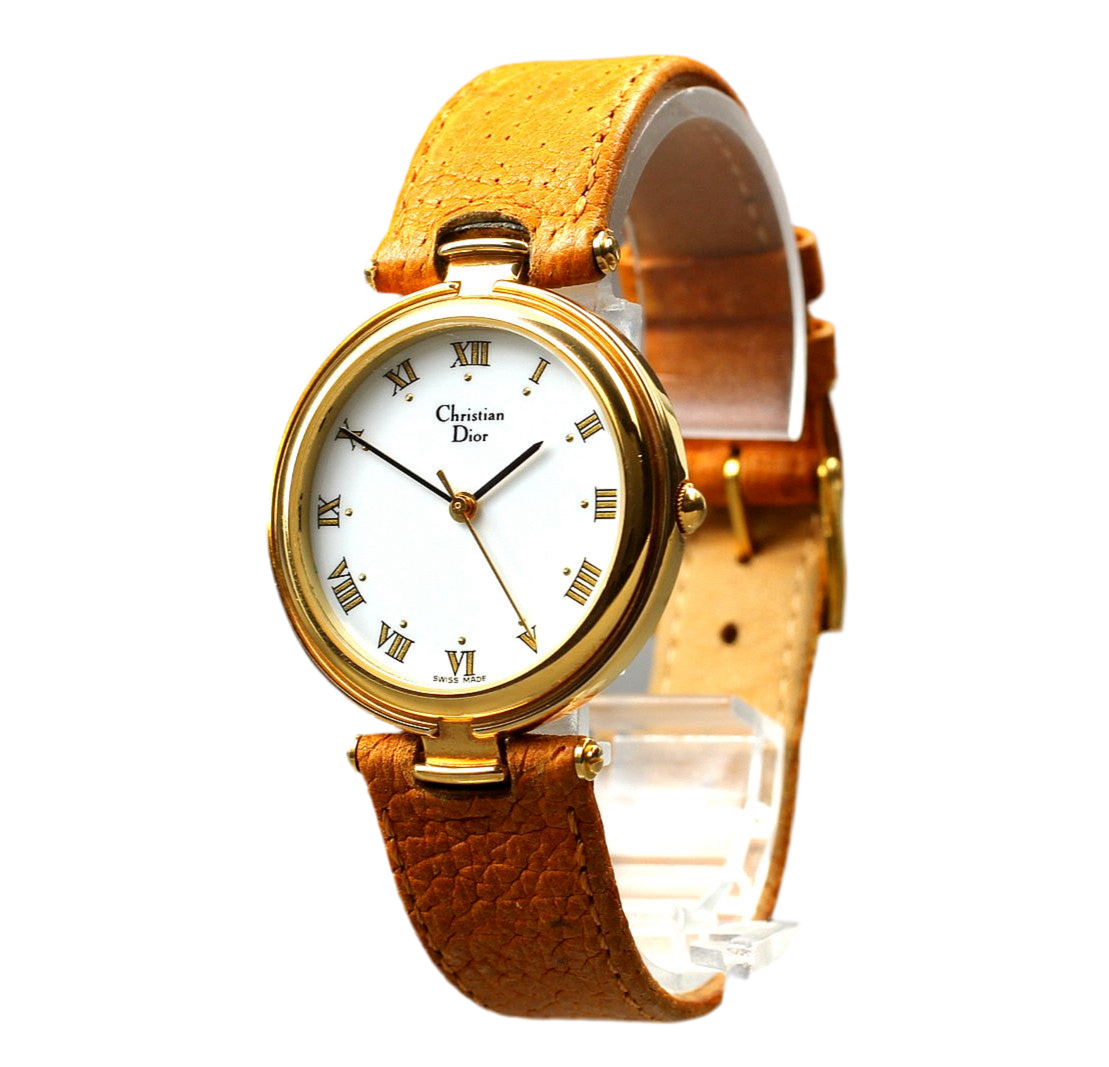 Christian Dior 3006 Wristwatch - Gold, Stainless Steel