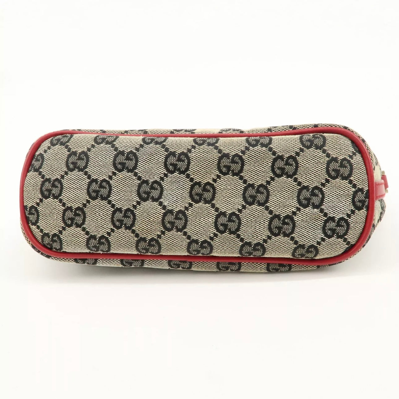 Boat Bag GG Canvas Leather Hand Bag Pouch