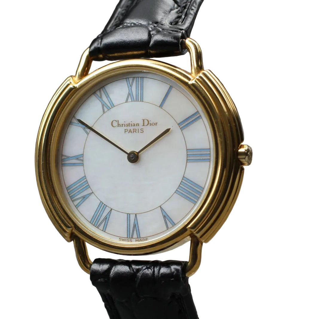 Christian Dior 59.121.2 Watch - White Shell, Stainless Steel