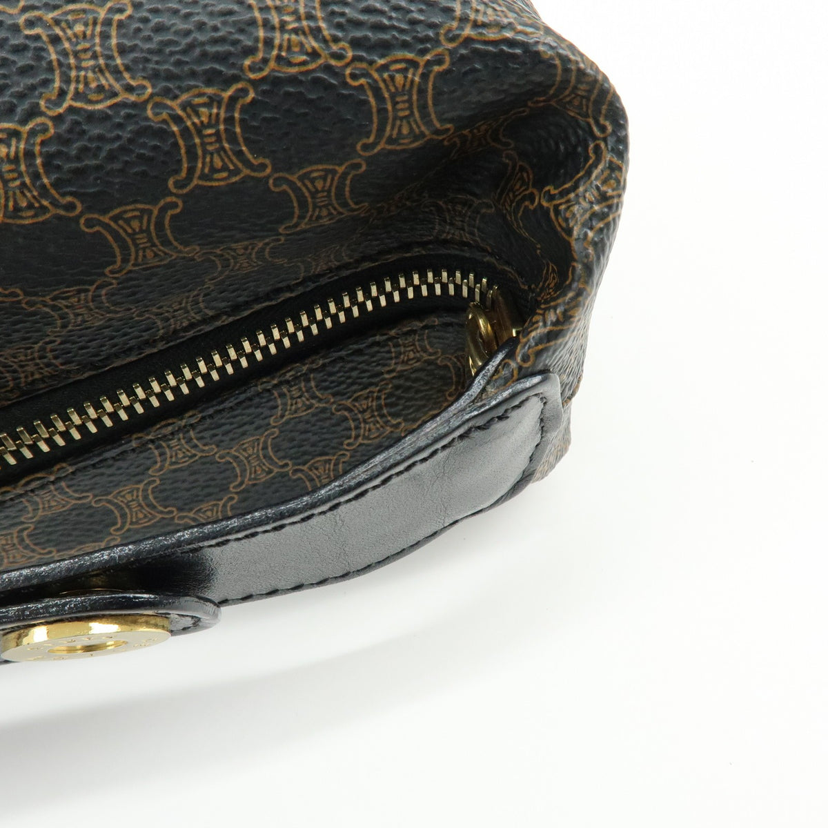 Celine Hand Bag - Black, Brown, PVC, Leather