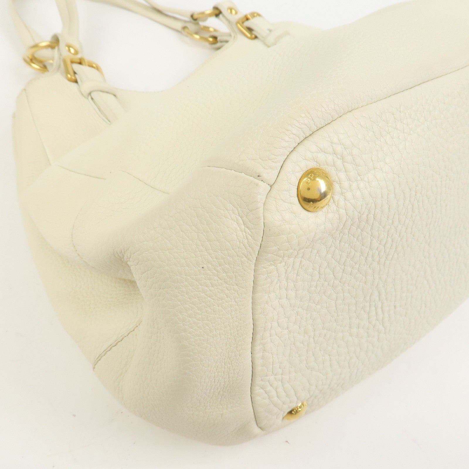 Prada Shoulder Bag - Ivory, Leather