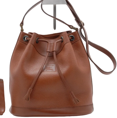 Burberry Nova Check Tote Bag - Black Beige, PVC Leather- מגיע עם הארנק