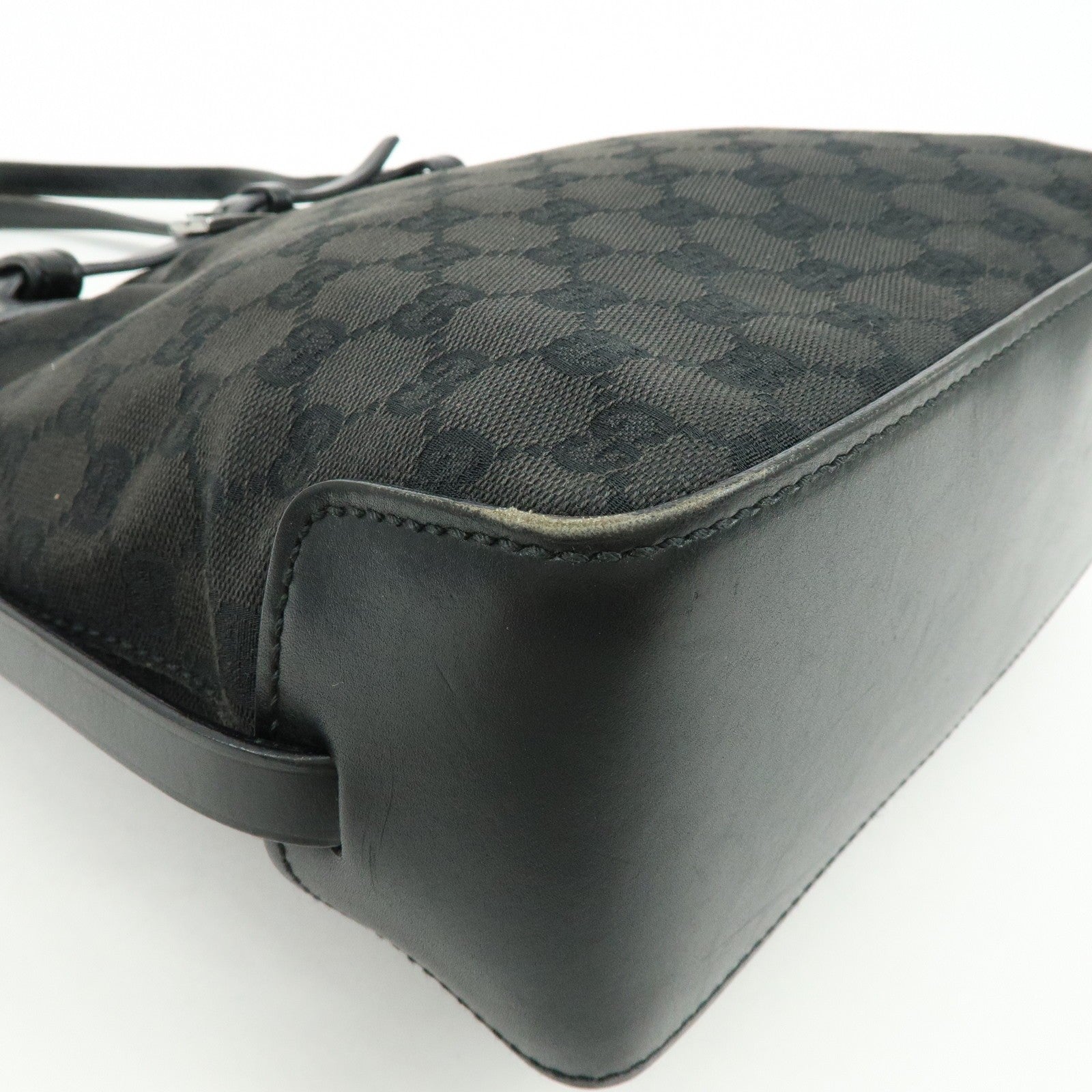 Gucci Tote Bag - Black, Canvas Leather