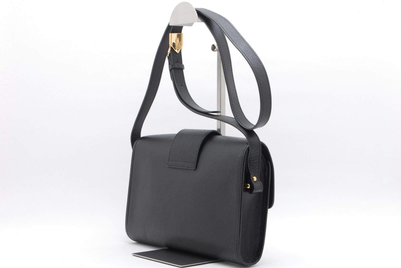 Saint Laurent Yves Saint Lauren Shoulder Bag - Black, Leather