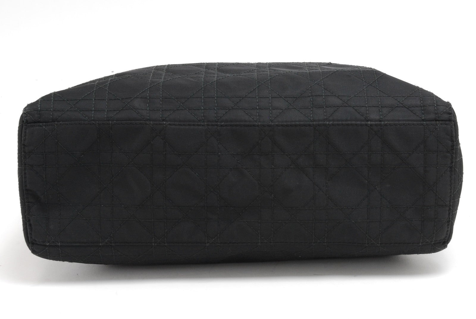 Christian Dior Lady Dior Tote Hand Bag - Black, Nylon
