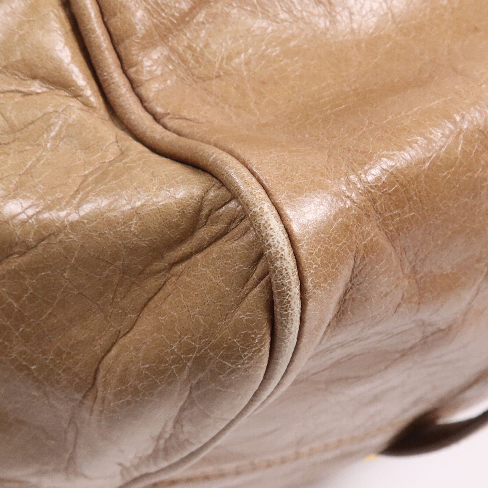 Miu Miu GHW 2 Way Shoulder Bag - Brown, Calfskin Leather