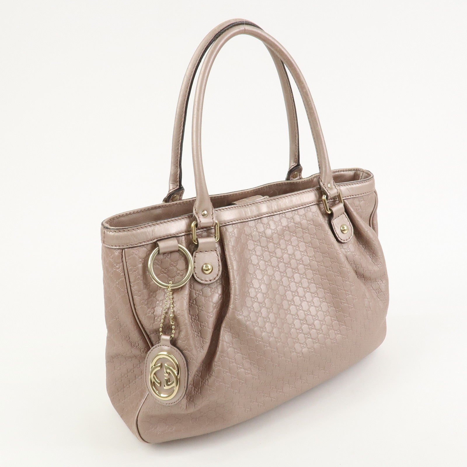 Gucci Shoulder Bag - Metallic Pink, Leather
