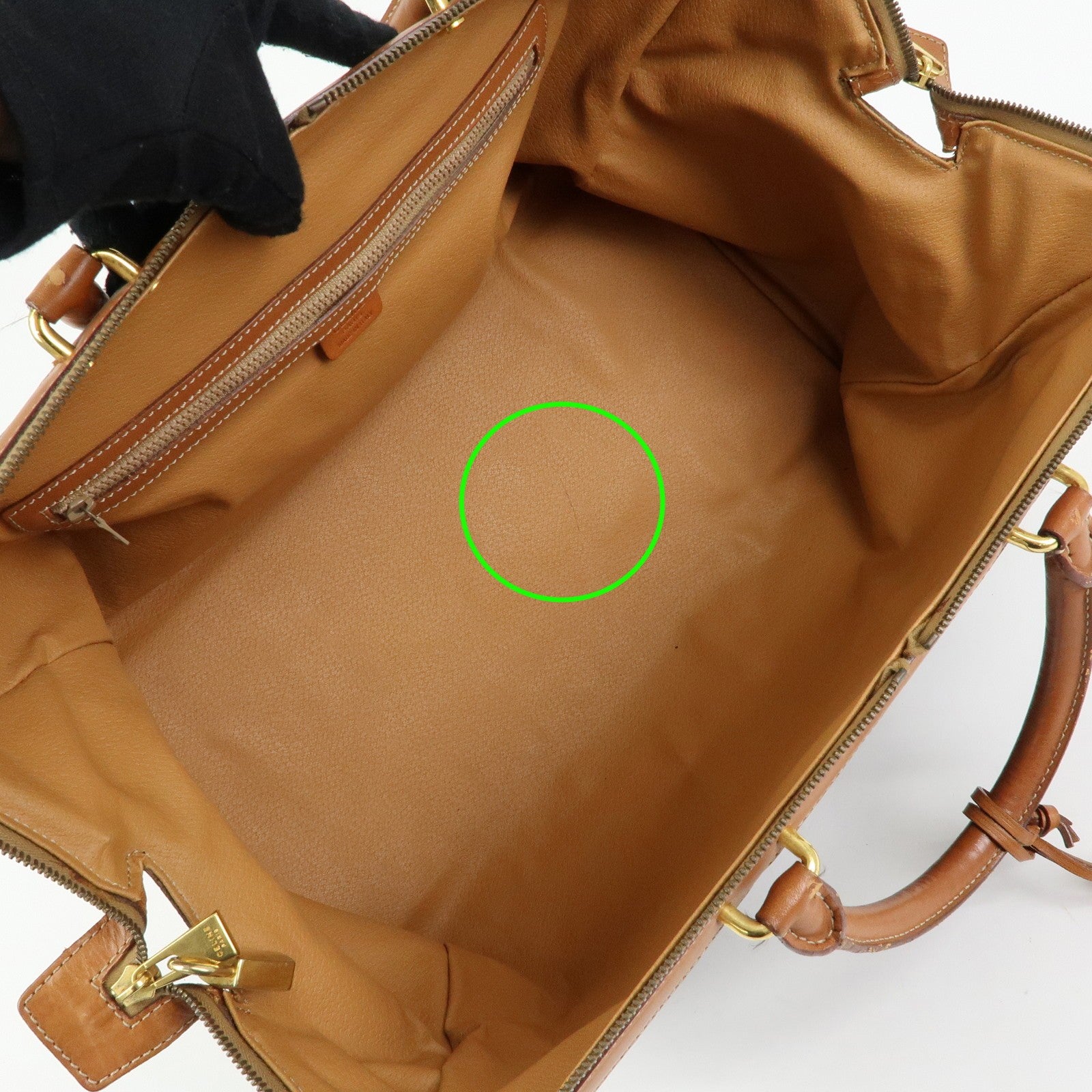 Celine Macadam 2WAY Bag - Brown, PVC Leather