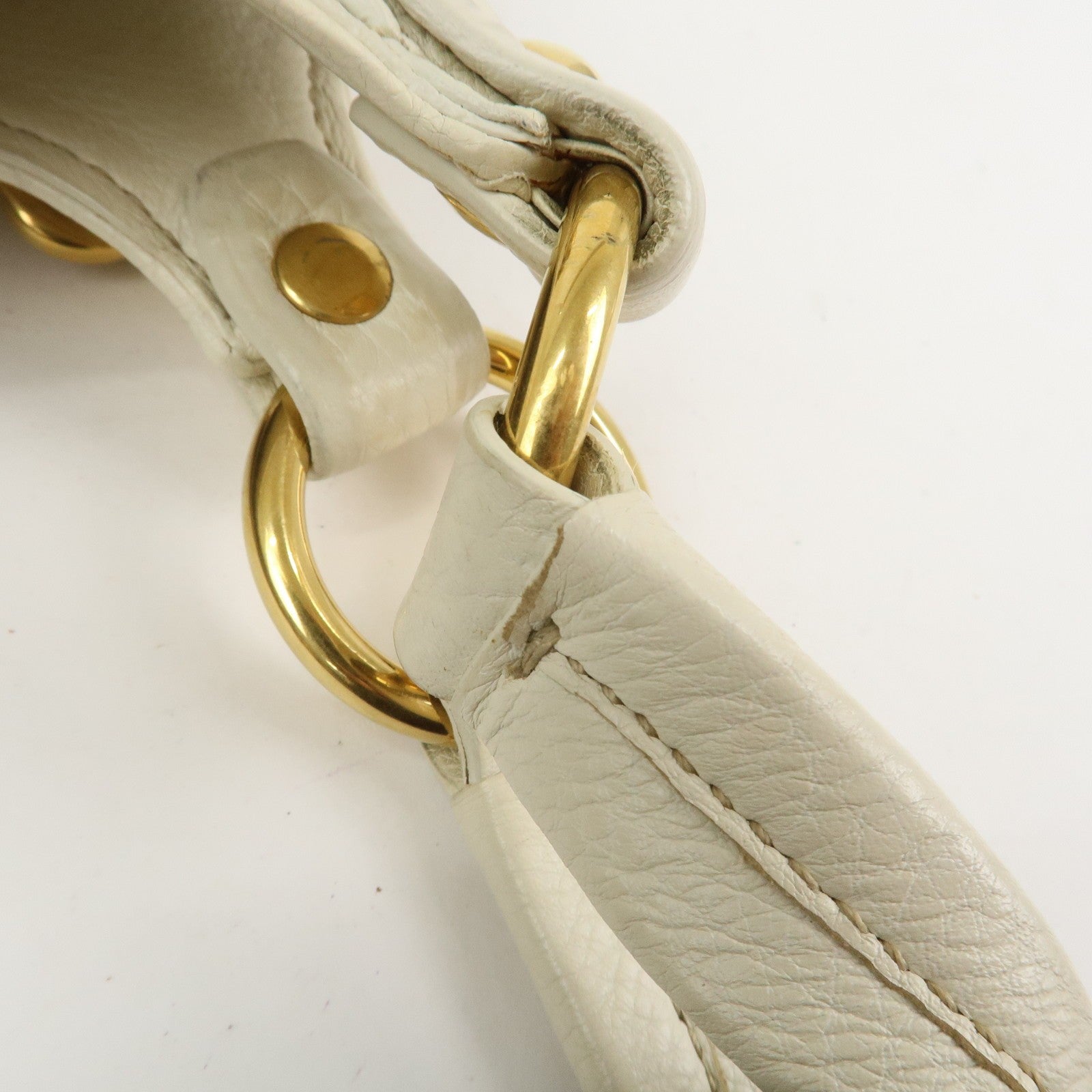 Prada Shoulder Bag - Ivory, Leather