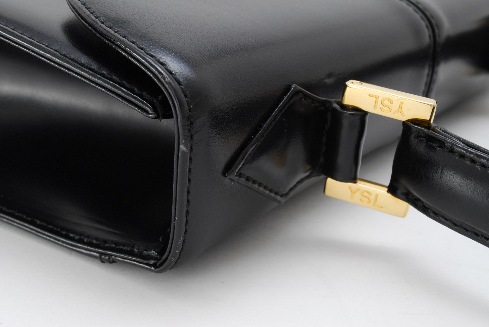 Saint Laurent Shoulder 2Way Hand Tote Bag - Black, Leather