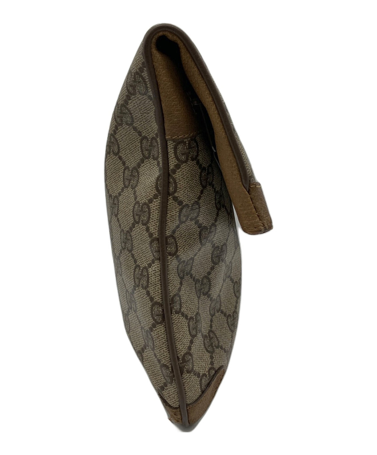 Gucci GG Vintage Clutch - Brown, Coated Canvas