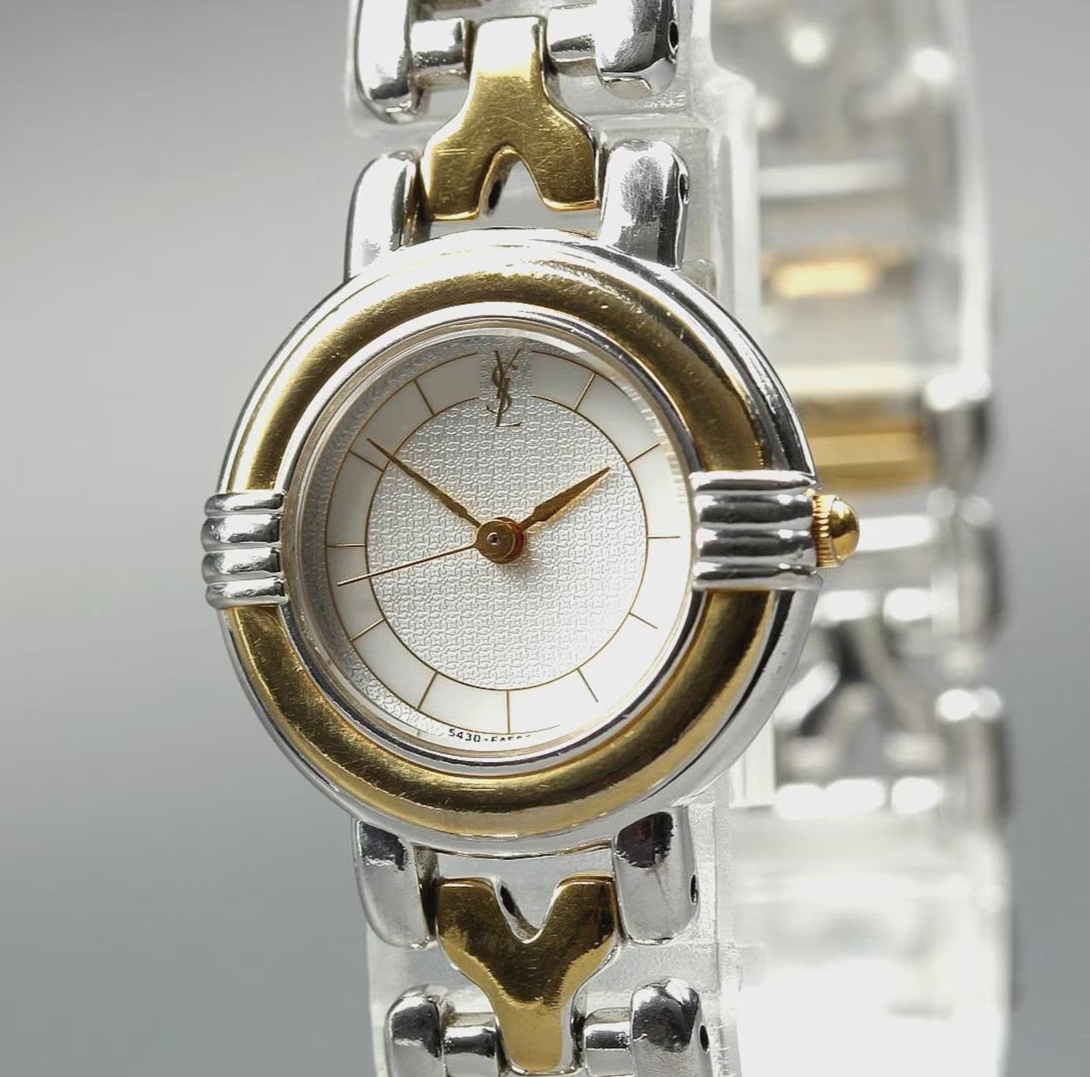 Yves Saint Laurent 5430-F43089 Watch - Gold/Silver, Stainless Steel