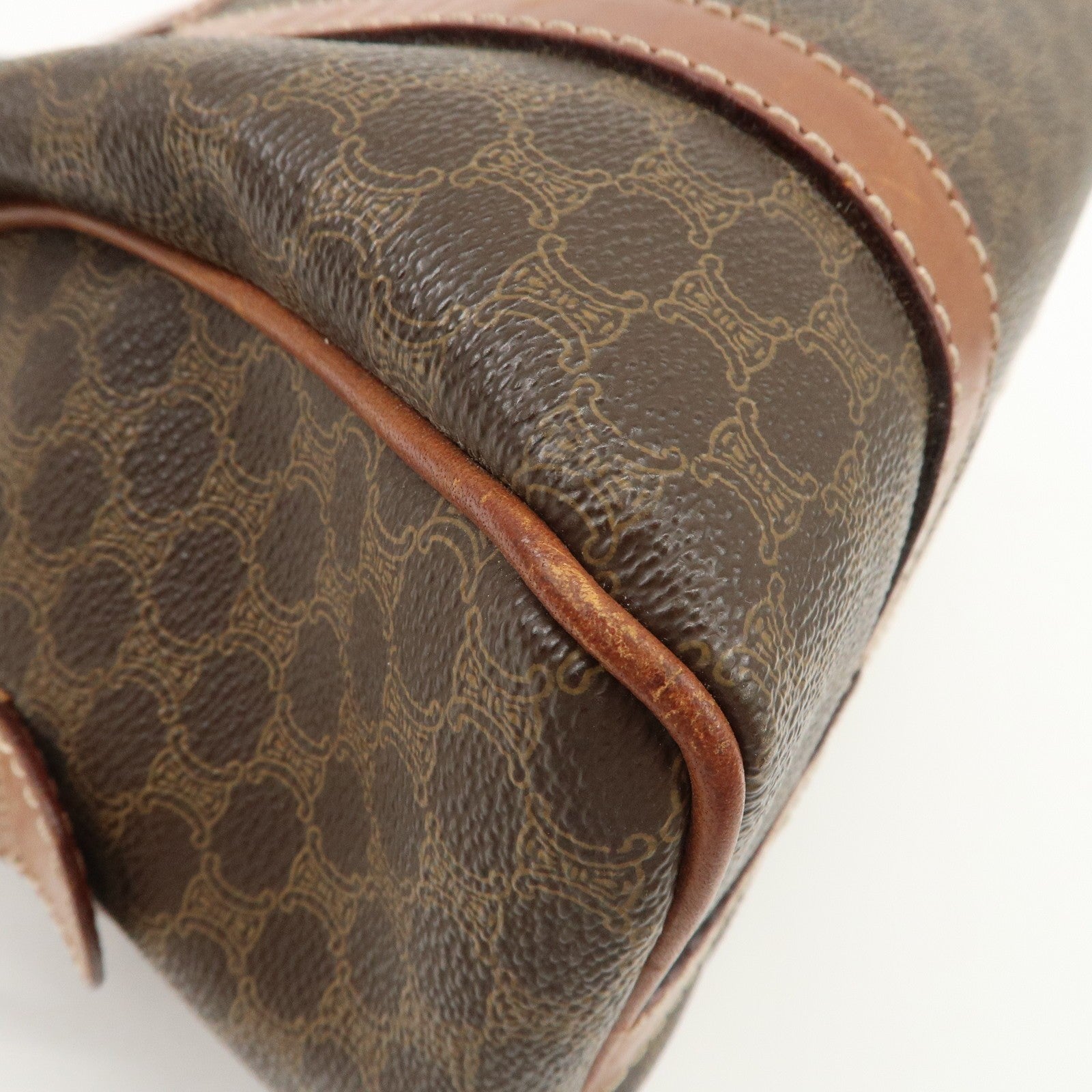 Celine Boston Bag - Brown, PVC