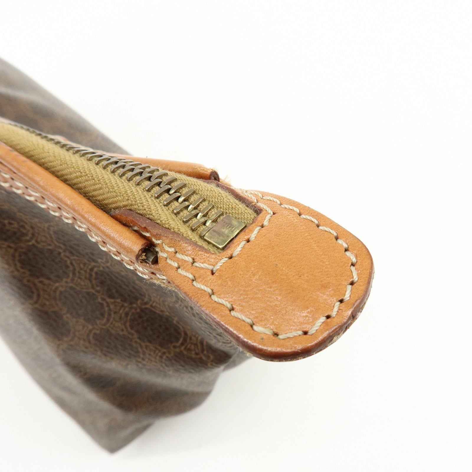 Celine Pouch Accessory Pouch - Brown, PVC Leather