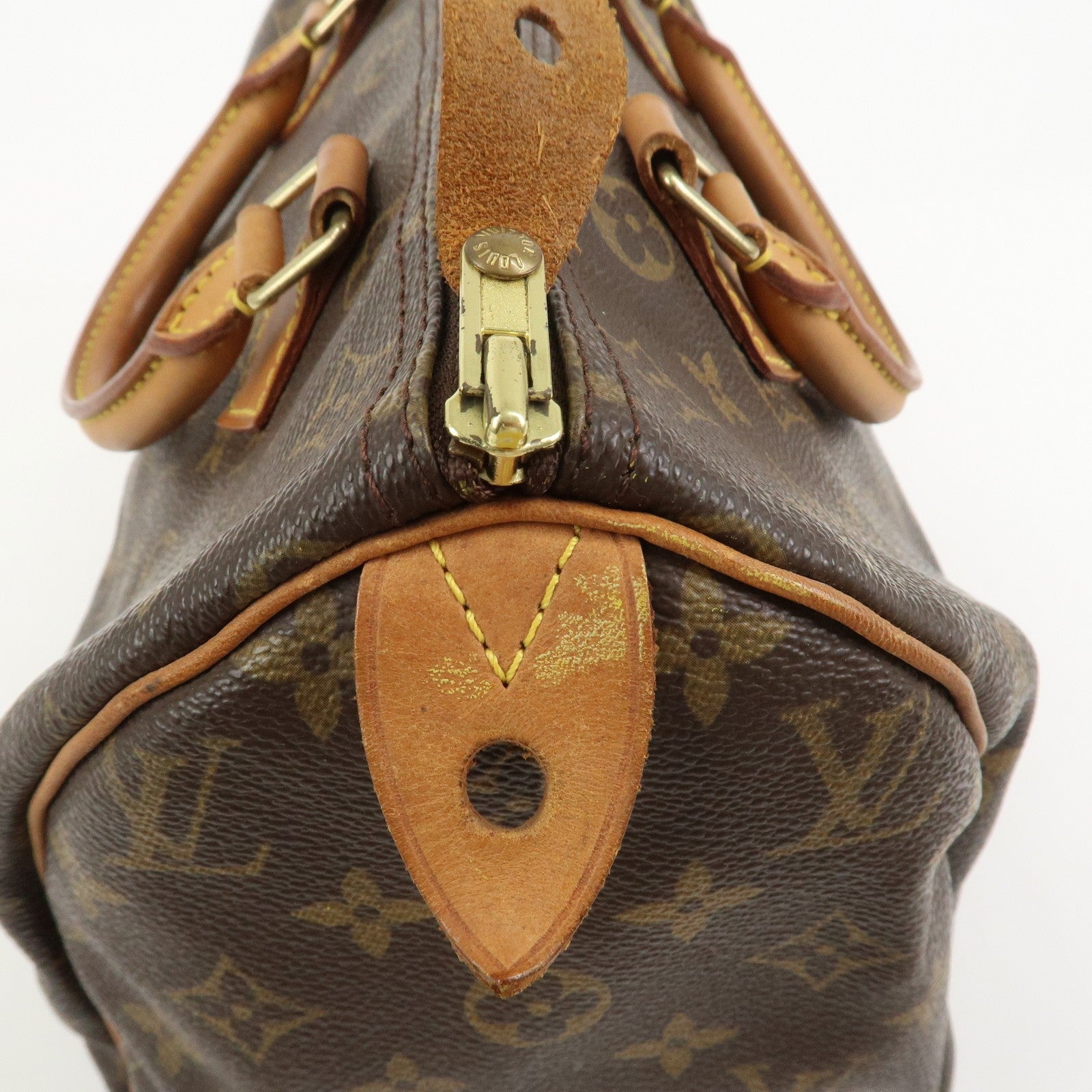 Louis Vuitton Monogram Speedy 30 Handbag - Brown, Monogram Canvas