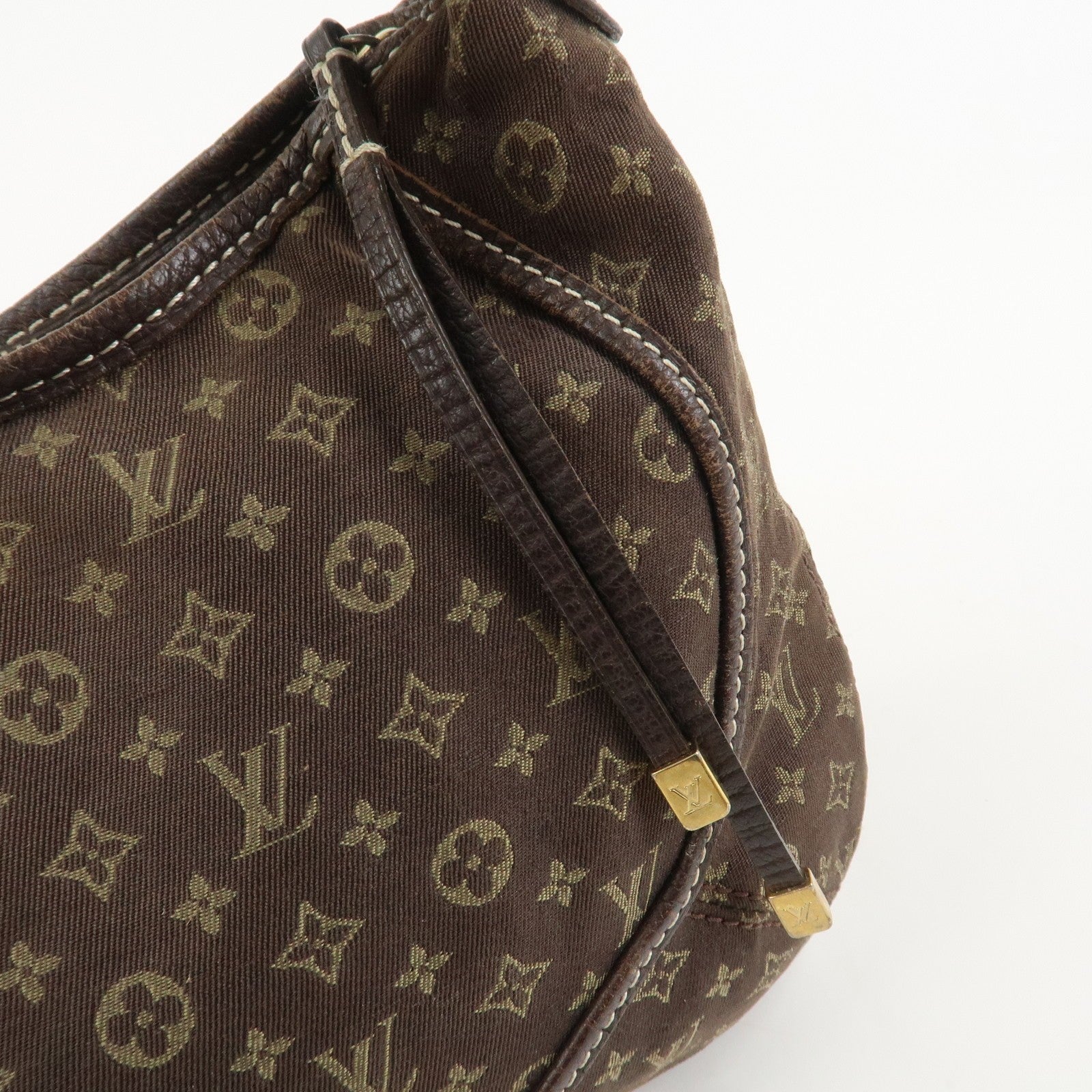 Louis Vuitton Monogram Mini Lin Manon PM Shoulder Bag - Brown, Canvas