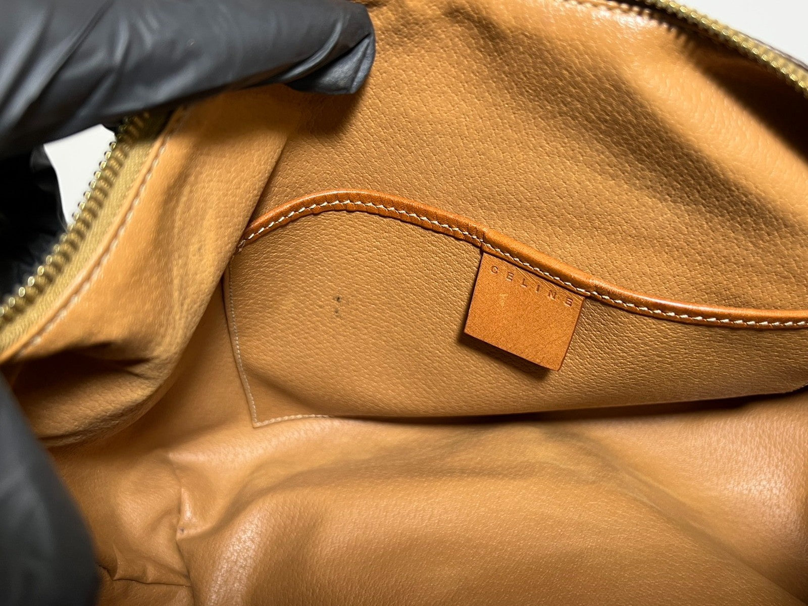 Celine Macadam Handbag Pouch - Brown, PVC