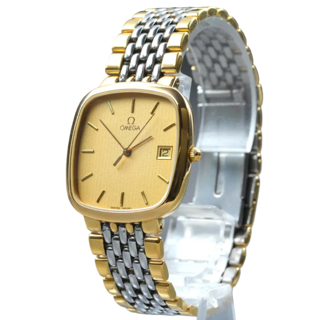OMEGA De Ville Wristwatch - Gold, Gold Plated, Stainless Steel