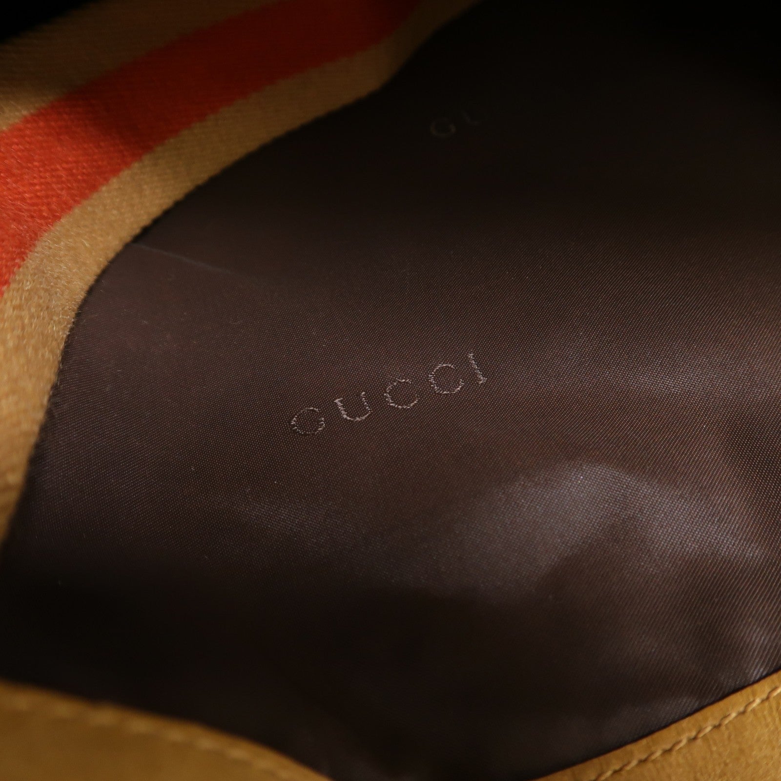Gucci GG GHW Bamboo 2 Way Shoulder Bag - Beige, Canvas