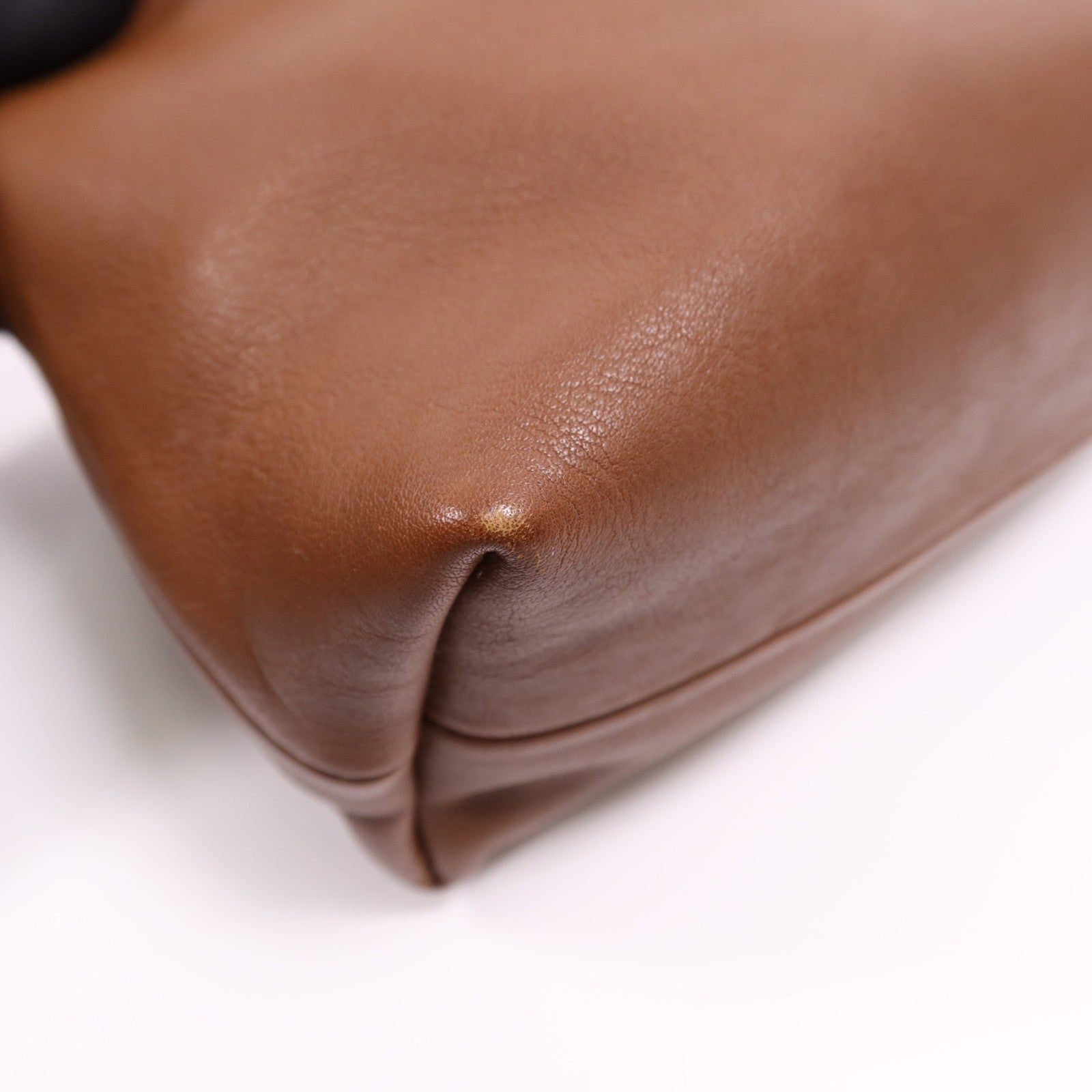 Burberry GHW Shoulder Bag - Brown, Calfskin Leather