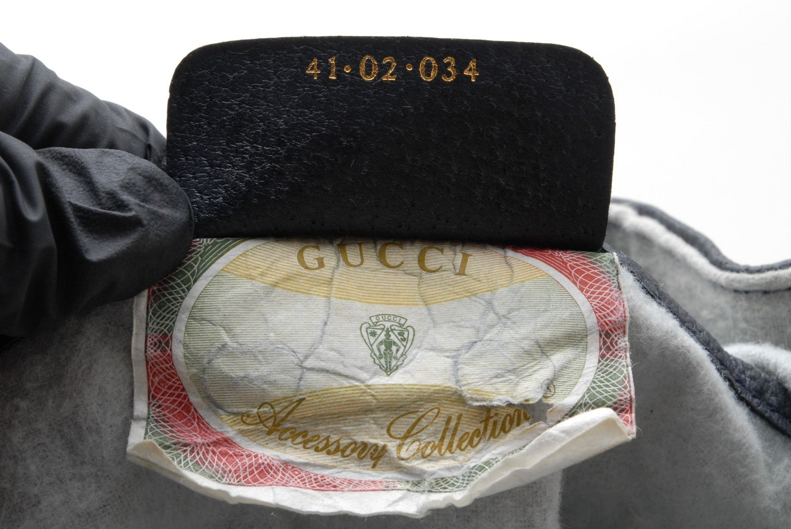 Gucci GG Bucket Bag Shoulder Bag - Navy, Canvas and Leather