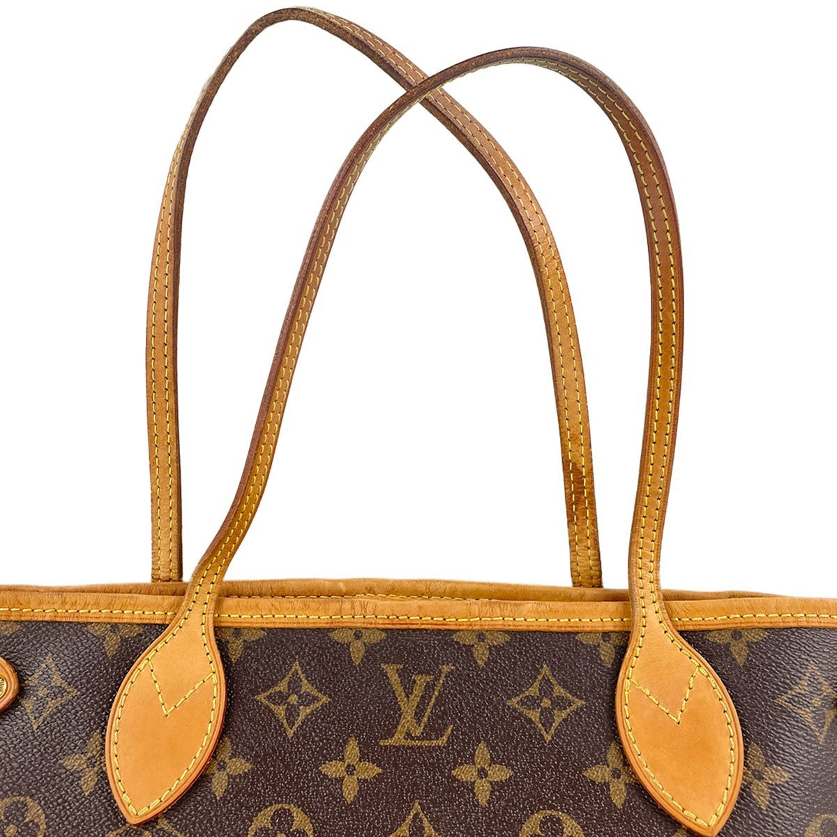 Louis Vuitton Neverfull PM Tote Bag - Brown, Coated Canvas