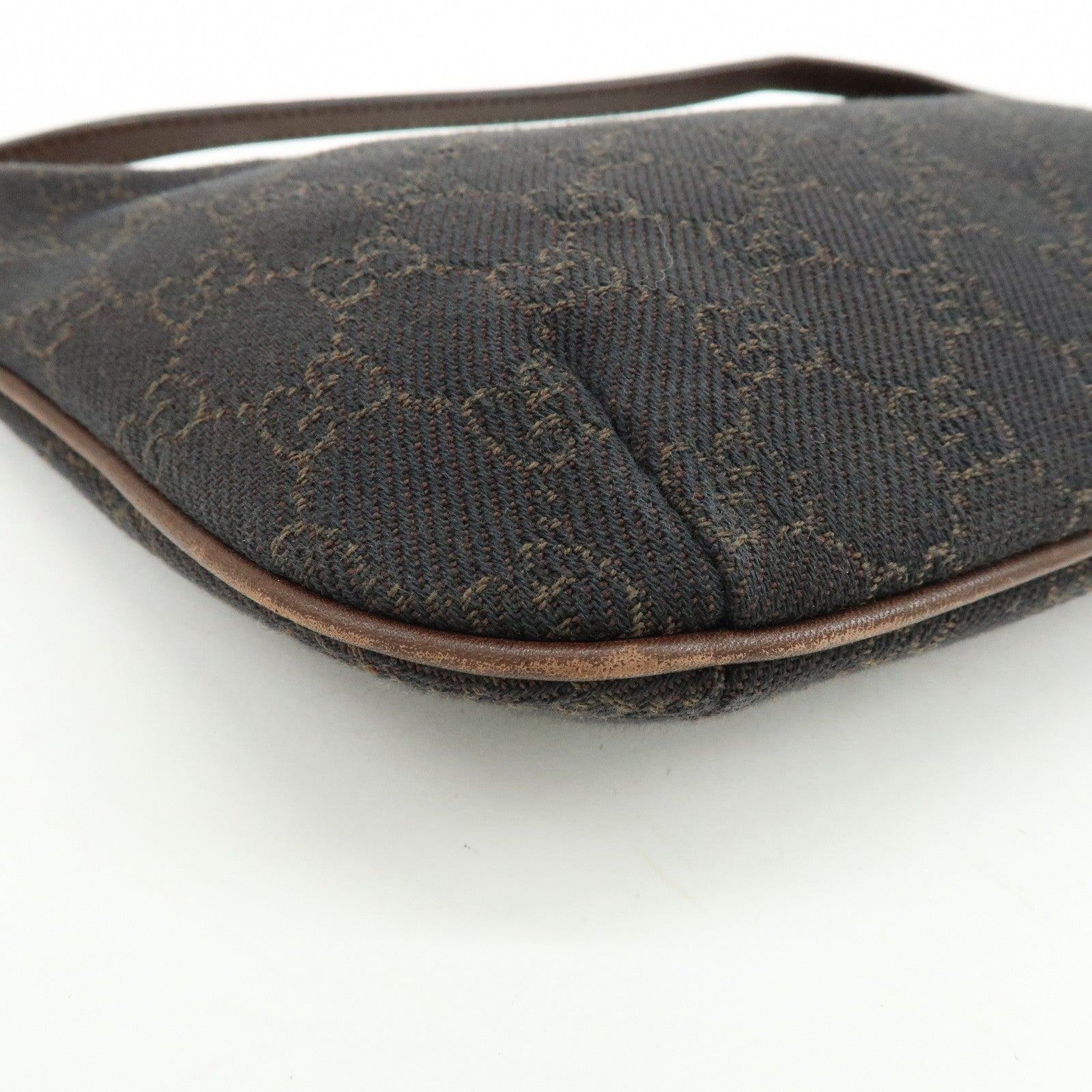 Gucci Shoulder Bag - Brown, Canvas and Leather