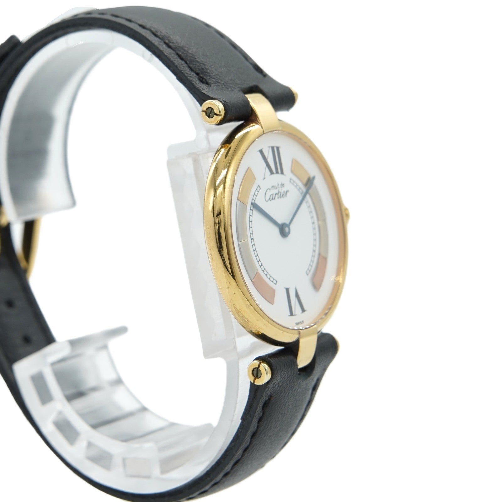 Cartier Must de Cartier Wristwatch - Gold, Stainless Steel