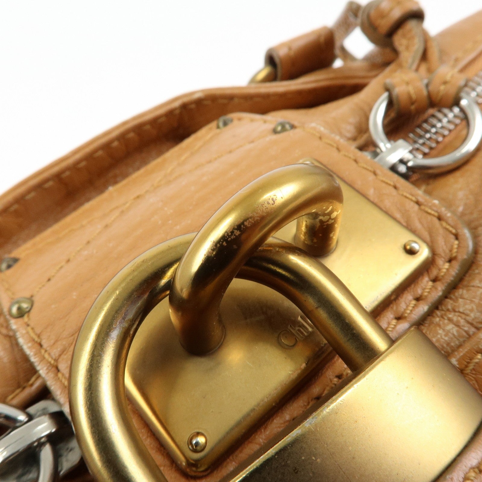 Chloe Paddington Medium Handbag - Brown, Leather