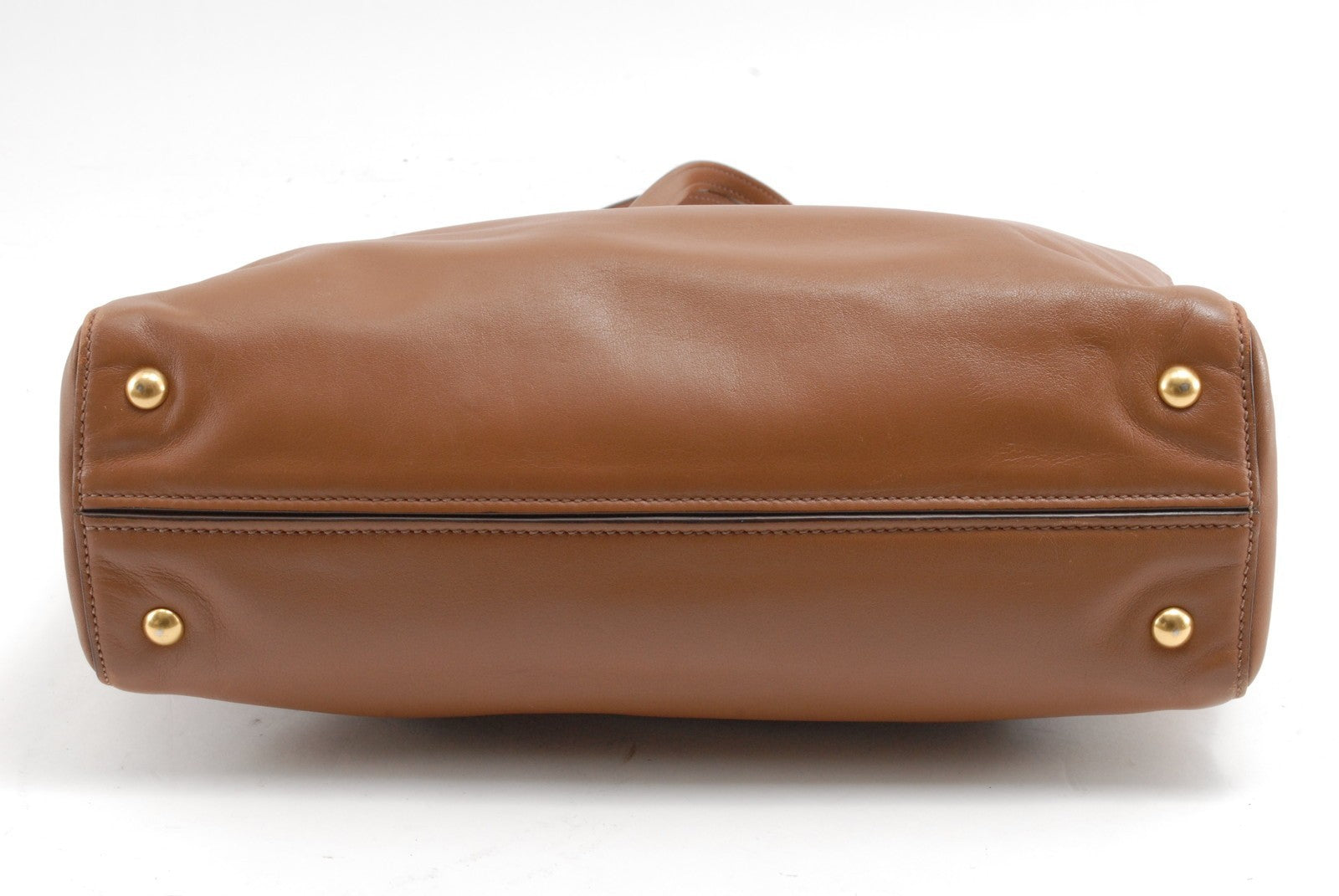 Miu Miu Tote Bag - Camel Brown, Leather