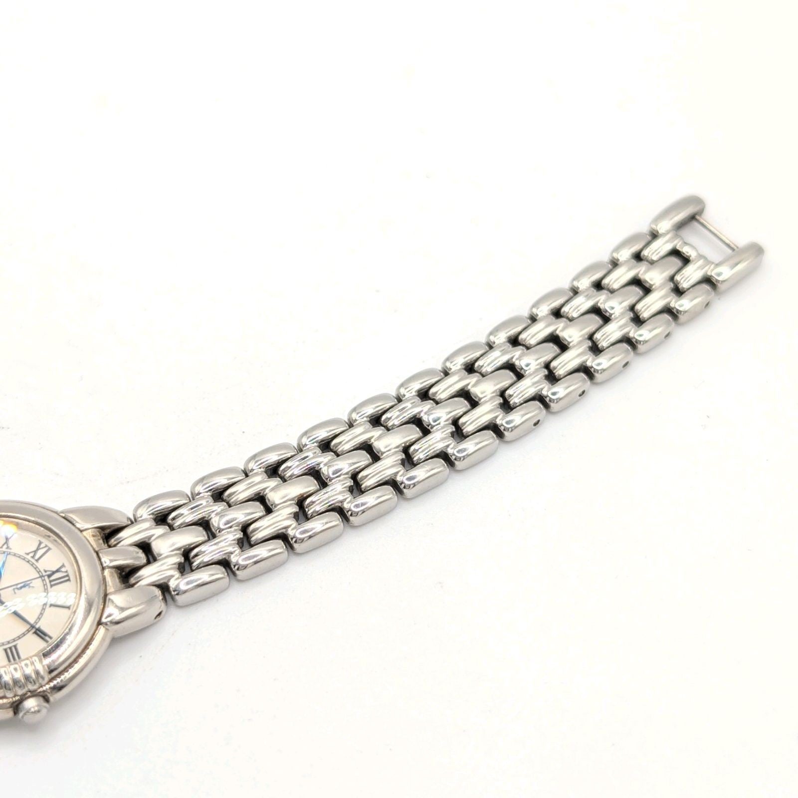 Saint Laurent Dress Quartz Watch - Silver, Stainless Steel