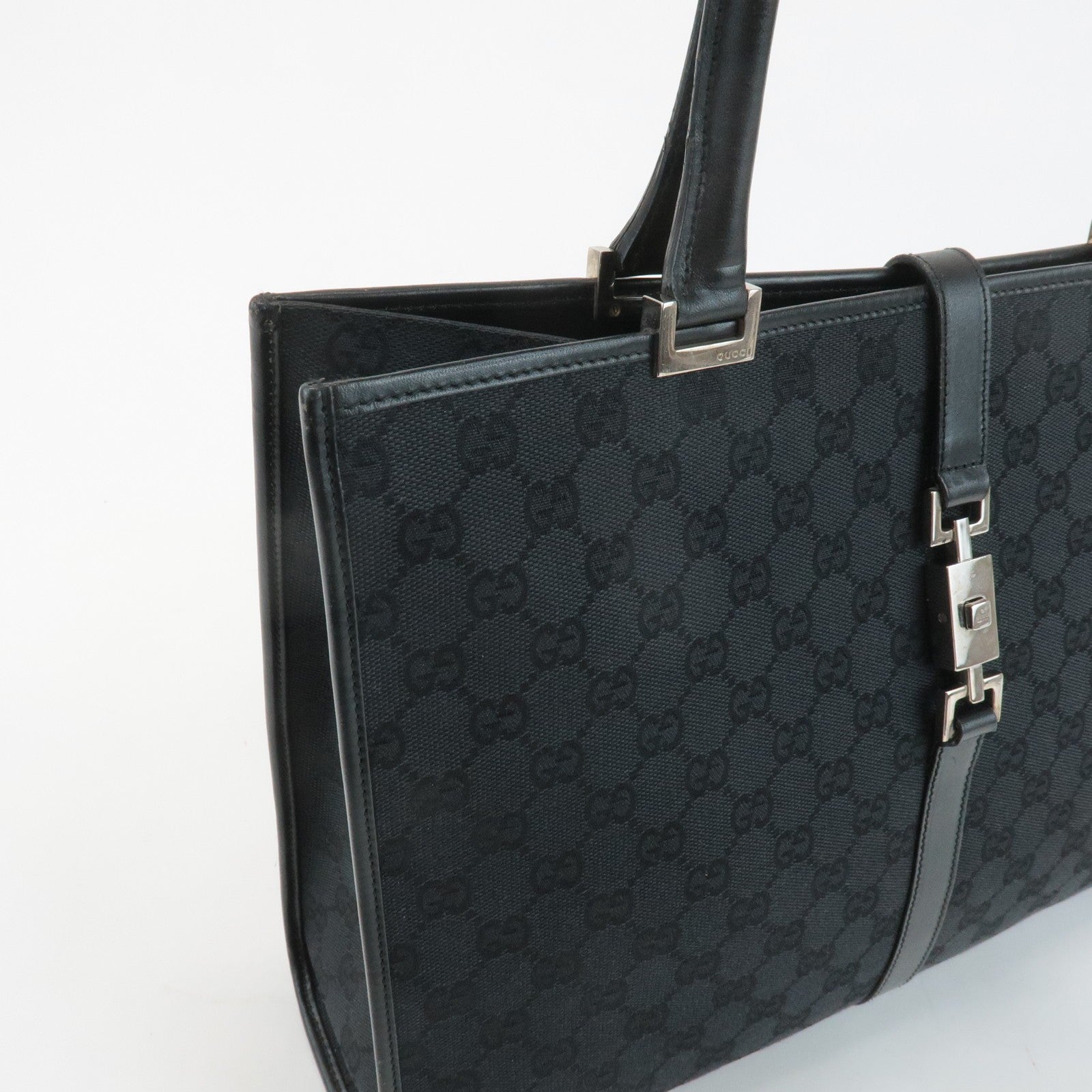 Gucci Tote Bag - Black, GG Canvas