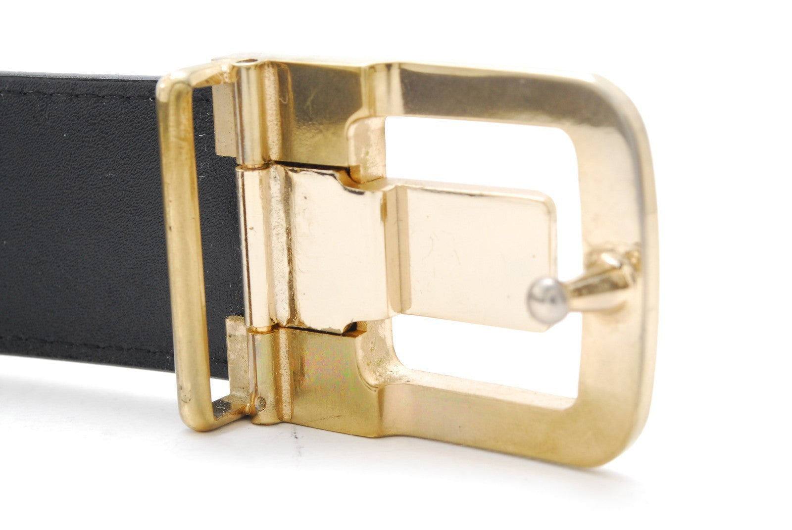 Yves Saint Laurent Leather Belt - Black, Leather