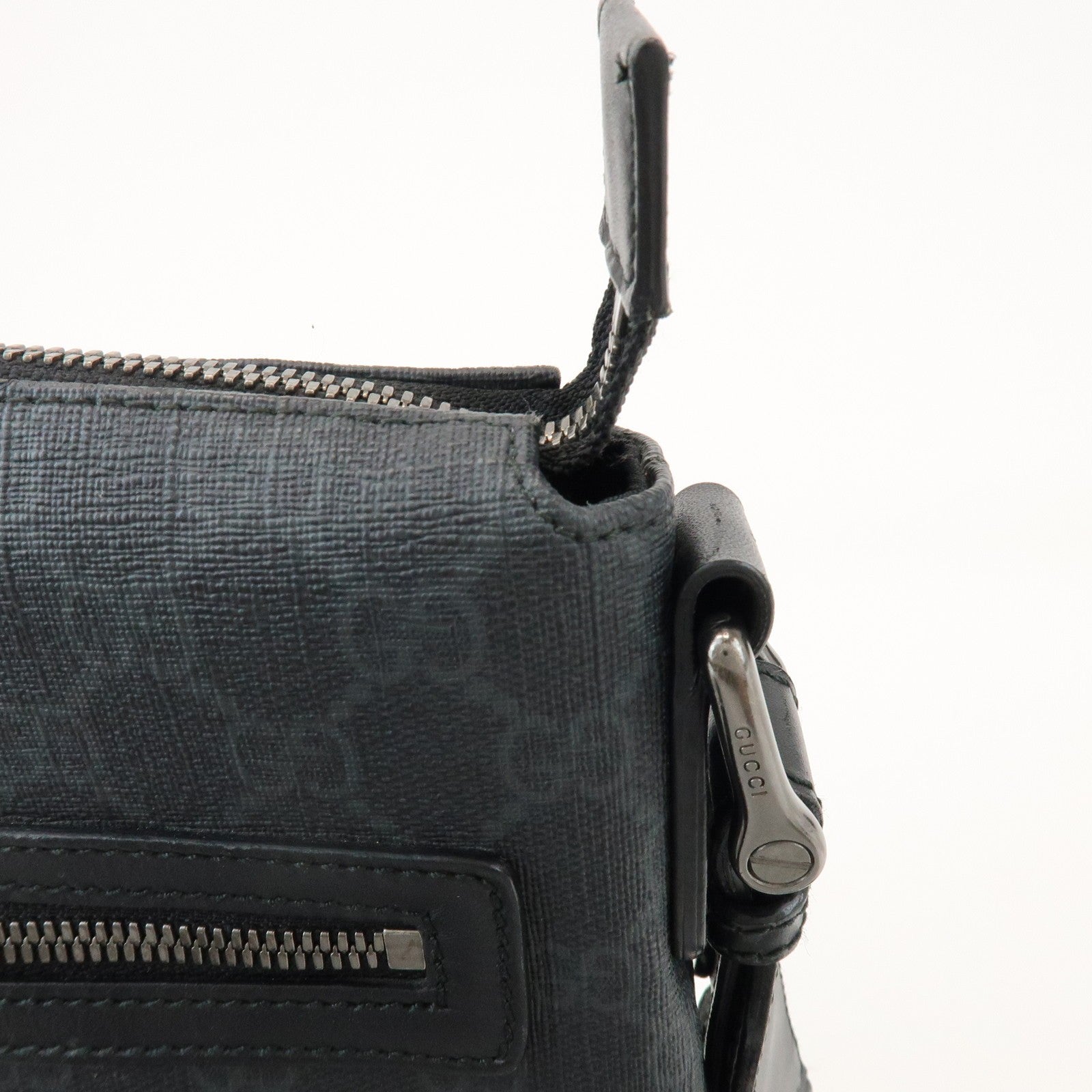 Gucci Shoulder Crossbody Bag - Black, PVC Leather