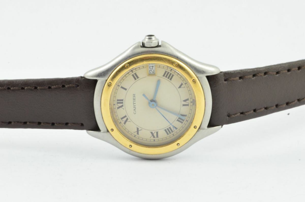 Cartier Panthere Cougar Watch - Steel/Gold, Leather