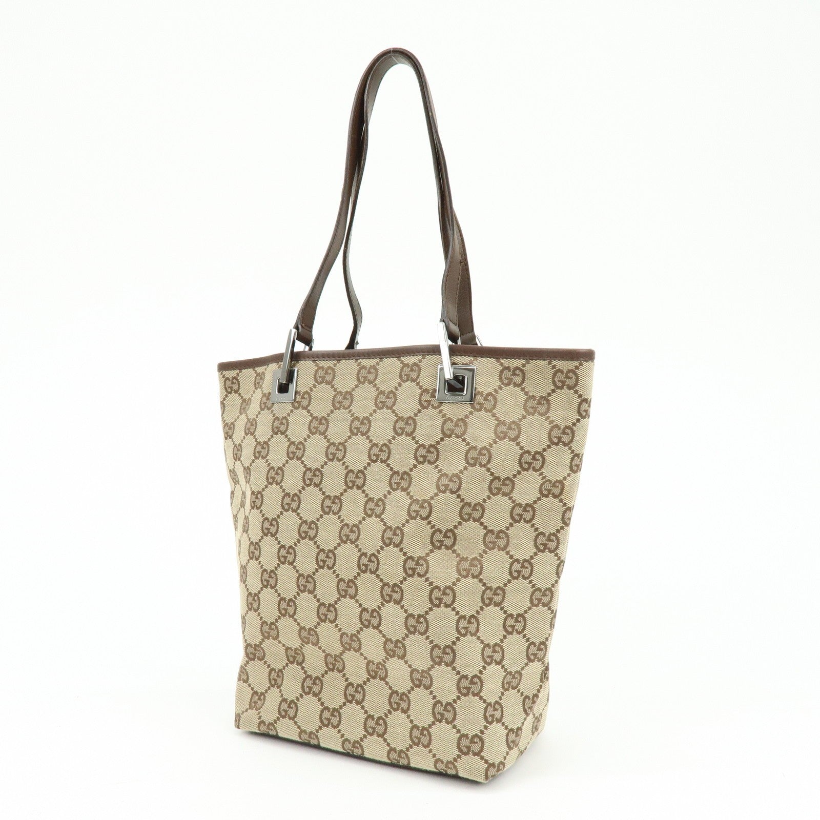 Gucci Tote Bag - Beige, GG Canvas and Leather