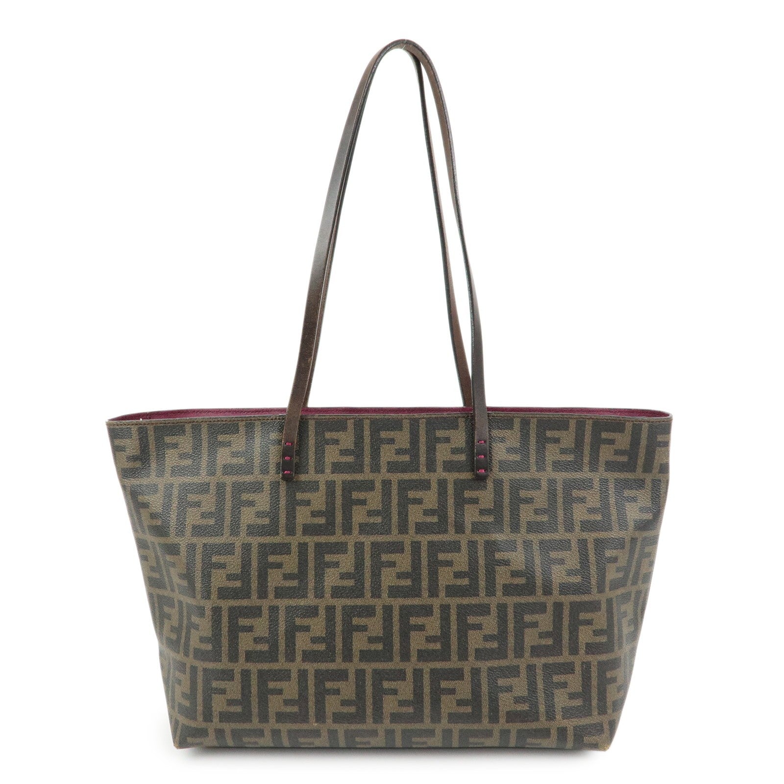 Fendi Tote Bag - Brown, Black, PVC