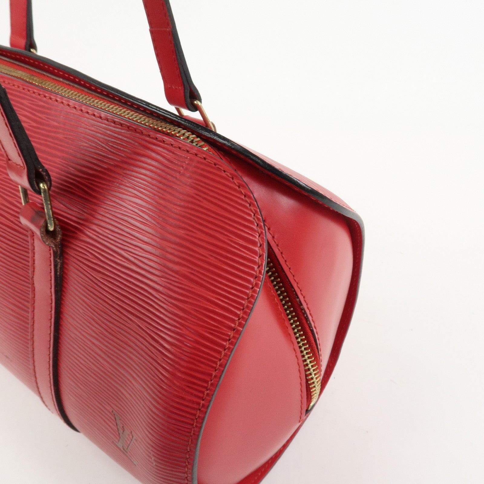 Louis Vuitton Epi Soufflot Hand Bag - Castillian Red, Epi Leather