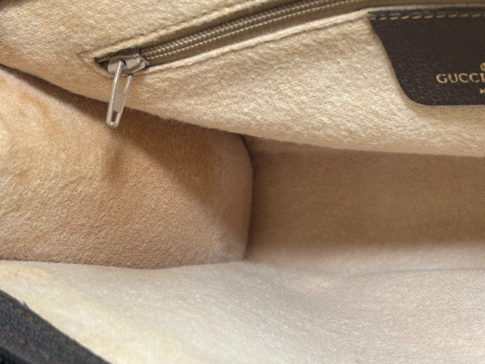 Gucci Vintage Clutch Bag - Brown, PVC Leather