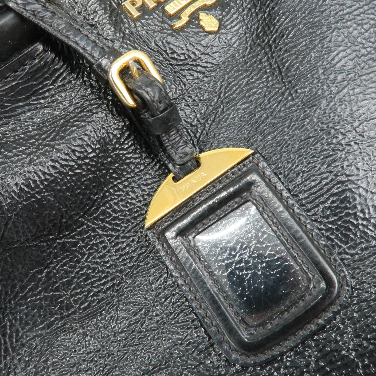 Prada Tote Bag - Black, Leather