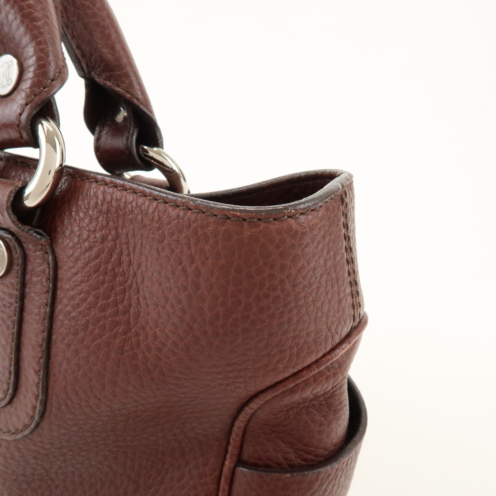 Celine Boogie Handbag - Brown, Leather