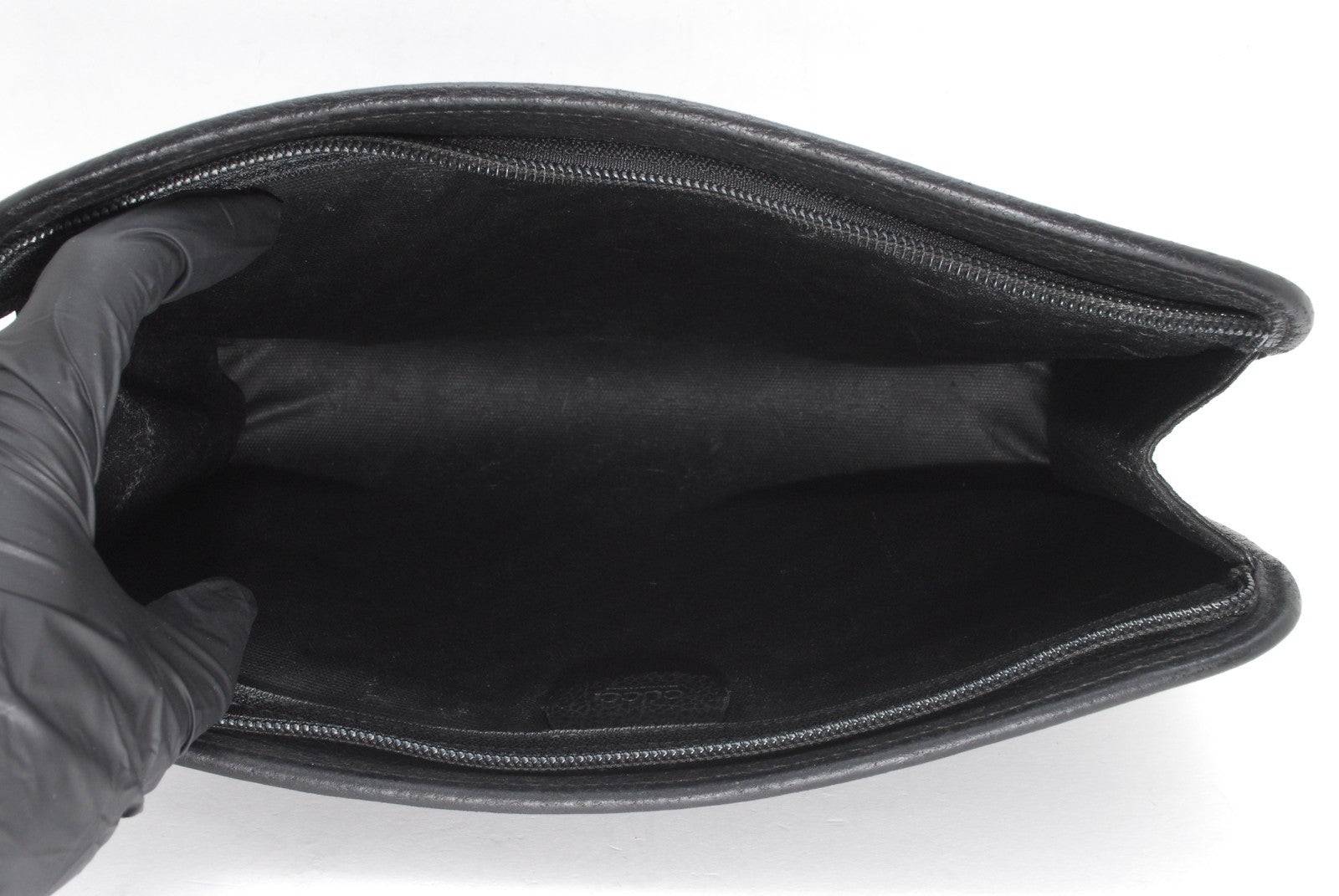 Gucci Clutch Second Bag - Black, Leather