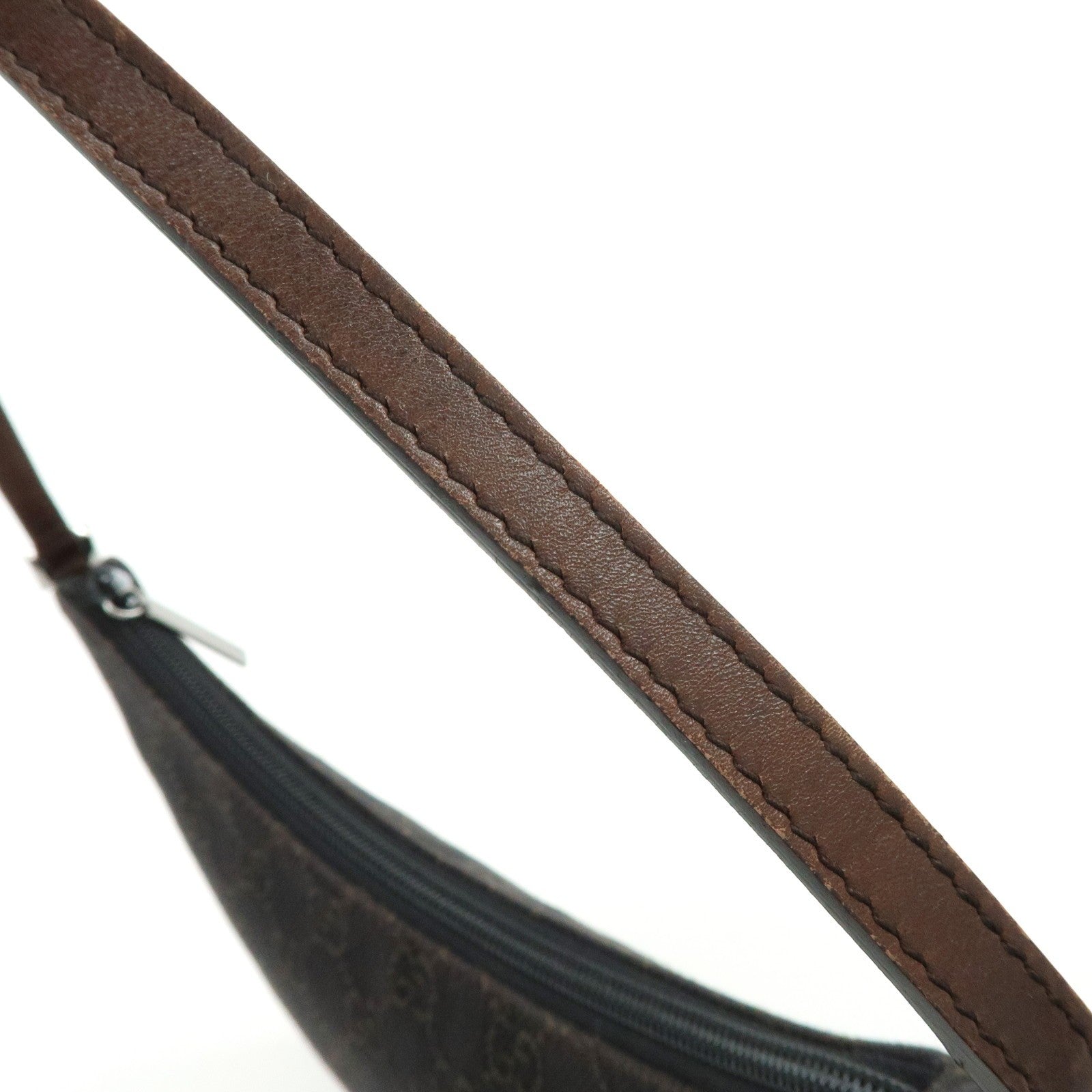 Gucci Shoulder Bag - Brown, Canvas and Leather