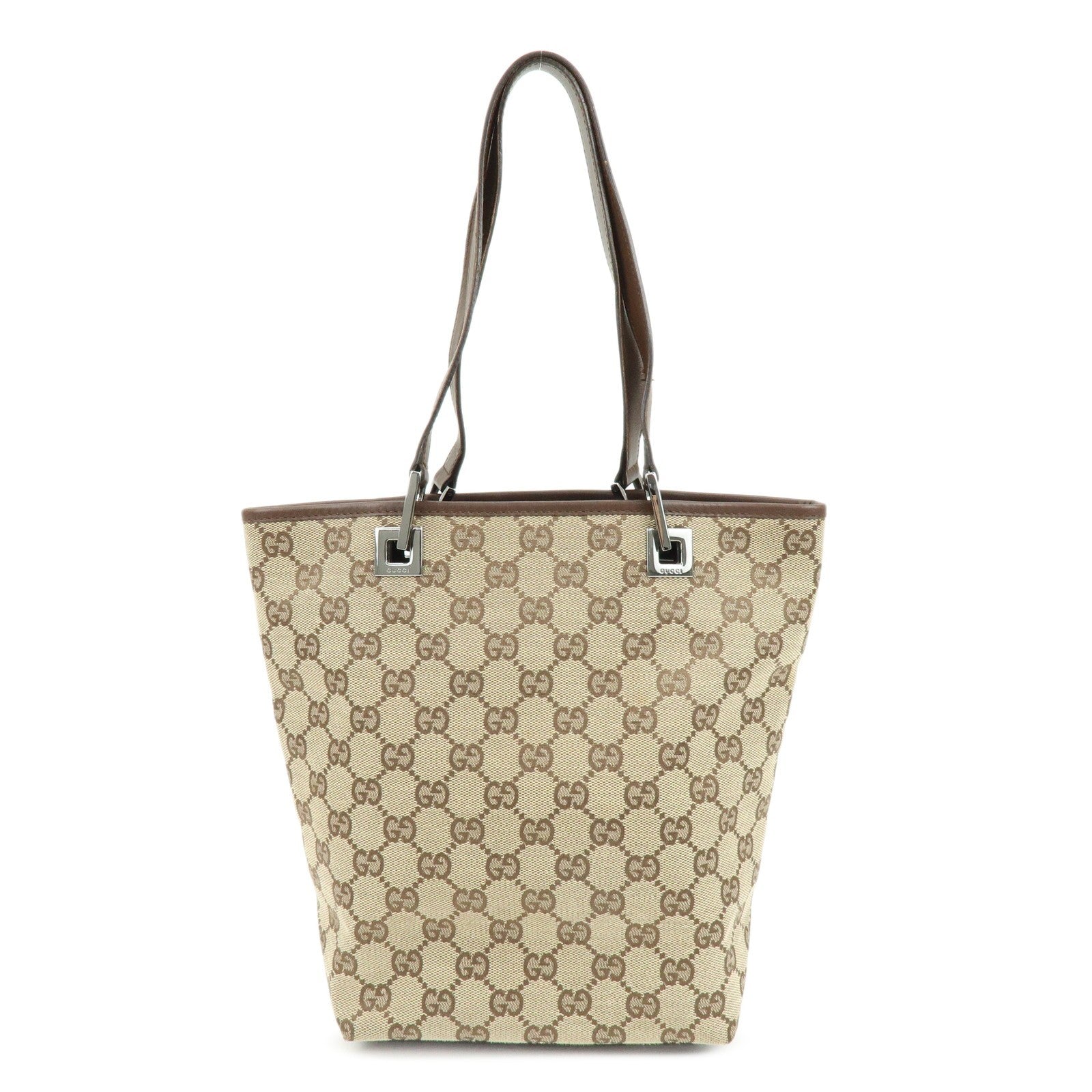 Gucci Tote Bag - Beige, GG Canvas and Leather