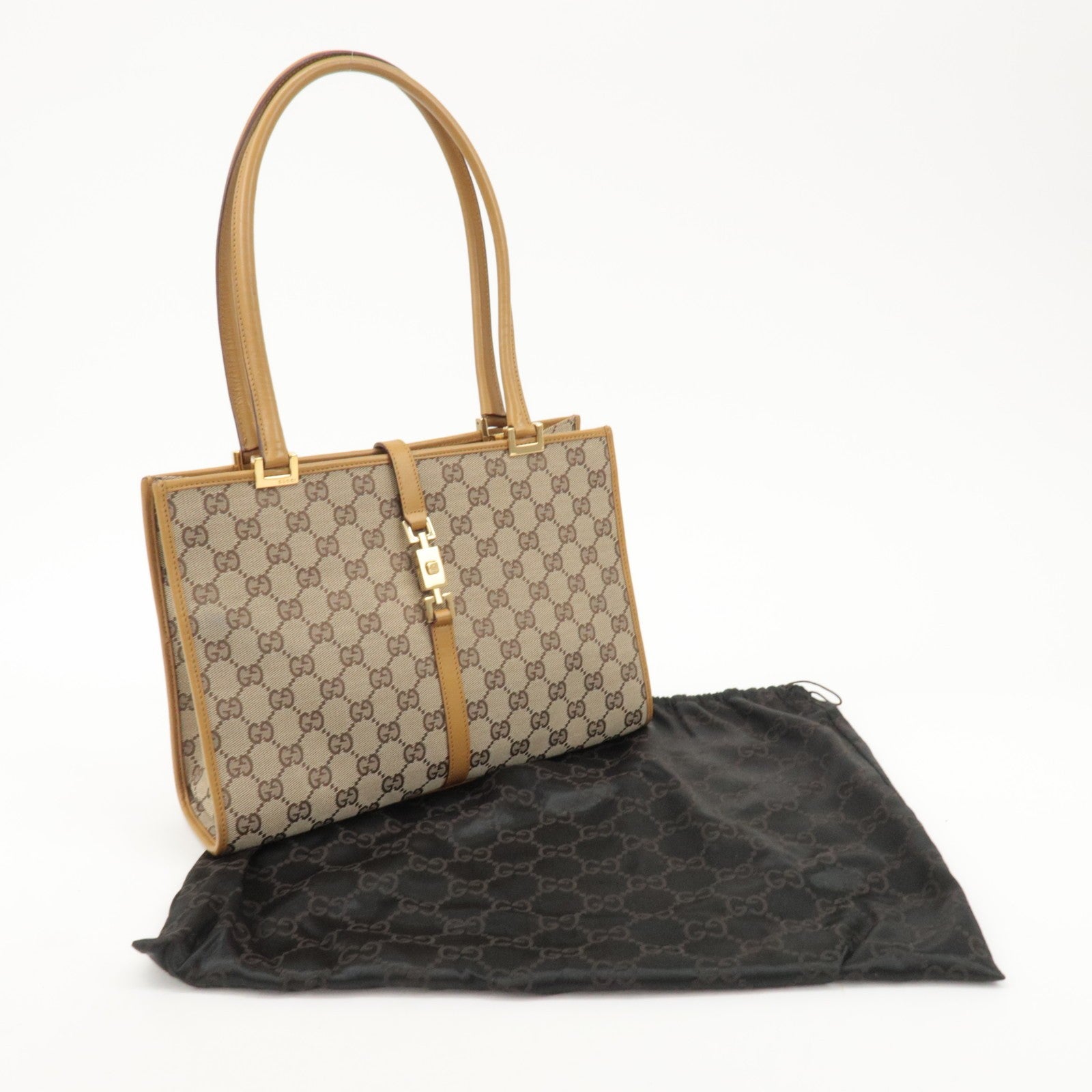 GUCCI Shoulder Bag - Black, Canvas